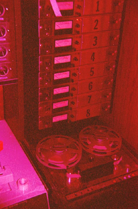 Ampex 8 track Recorder(IBC Studio 'A' Control Room)